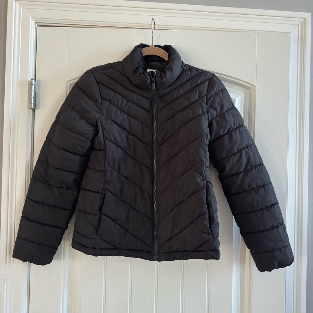 Women's Black Quilted Jacket